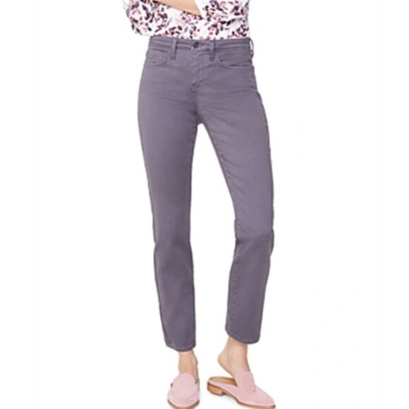 NYJD Gray Sheri Slim Pants - Picture 1 of 9